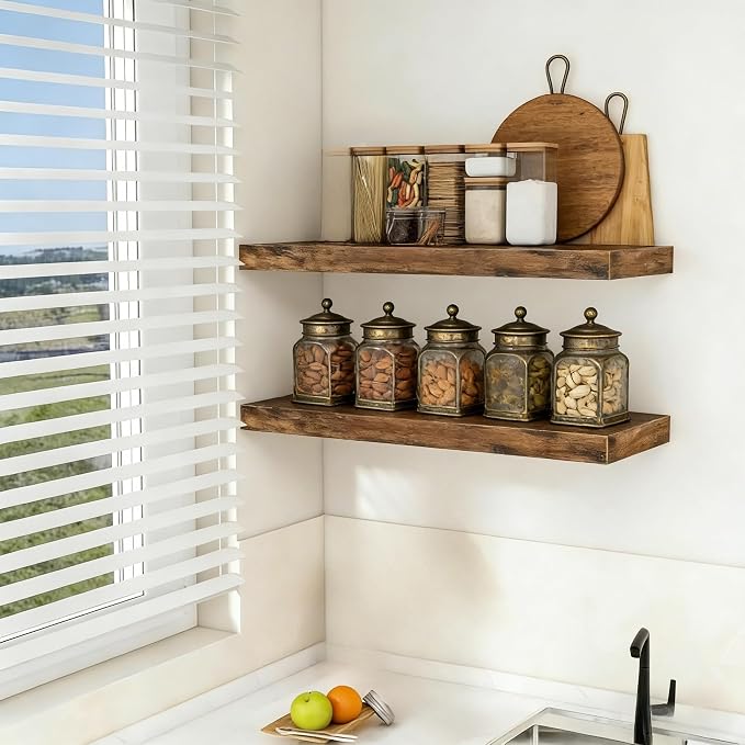 Vervida® Floating Shelves for Wall 35.4" Extra Long - Image 2