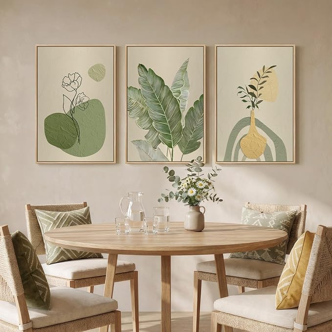 Framed Botanical Modern Wall Art - Image 4