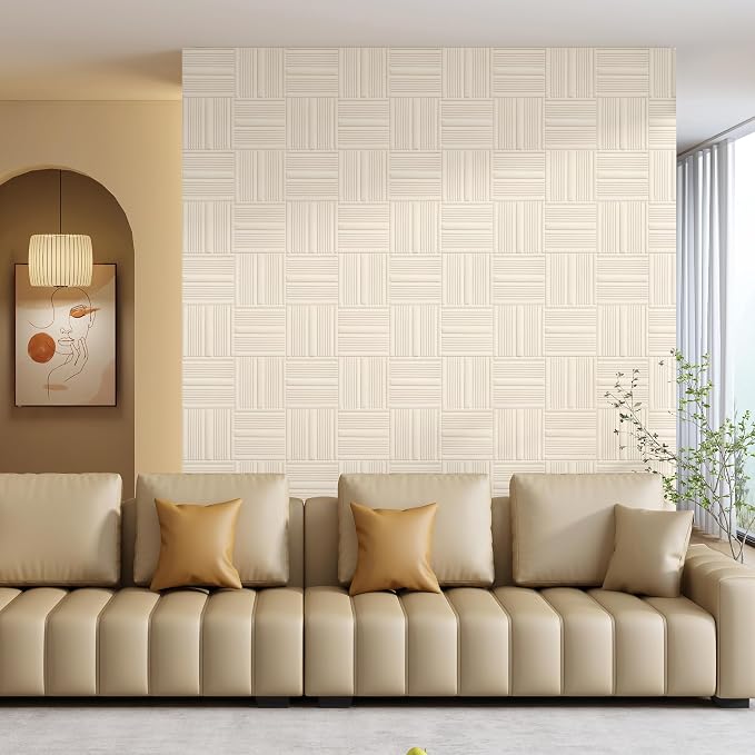 Velvet 3d wall panels for Interior wall Decor peel and stick, Soundproof - Image 8