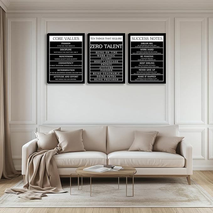 Motivational Wall Decor Paintings Inspirational Office Wall Decor Posters - Image 2