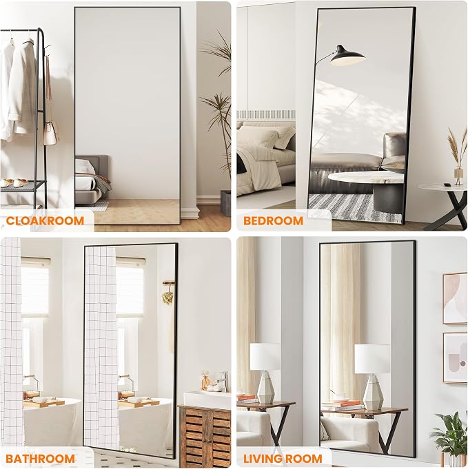 TRAHOME Full Length Mirror, Living Room, Dressing Room - Image 3