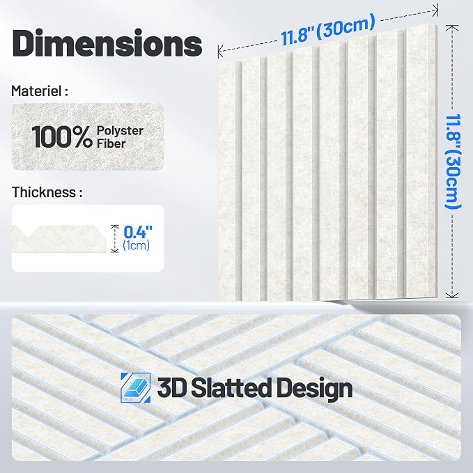 12 Pack Sound Proof Foam Panels - Image 7