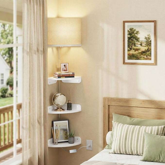 YAOHUOO Corner Shelf Wall Mounted - Image 9