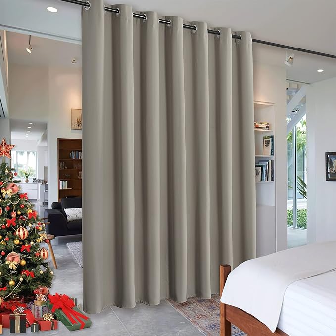 RYB HOME Blackout Curtains Soundproof Energy Saving Insulating Privacy Room by RYBHOME