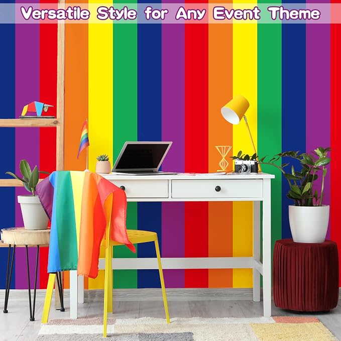 Kochorie 100 Ft x 54 Inch Rainbow Tablecloth Roll - Image 7