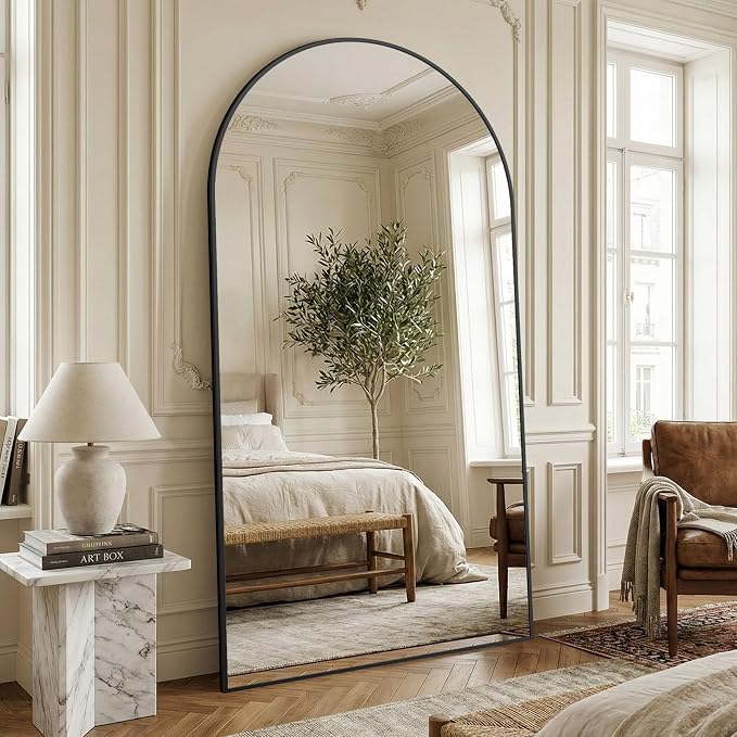 Suidia 82"x44" Arched Full Length Mirror - Image 2