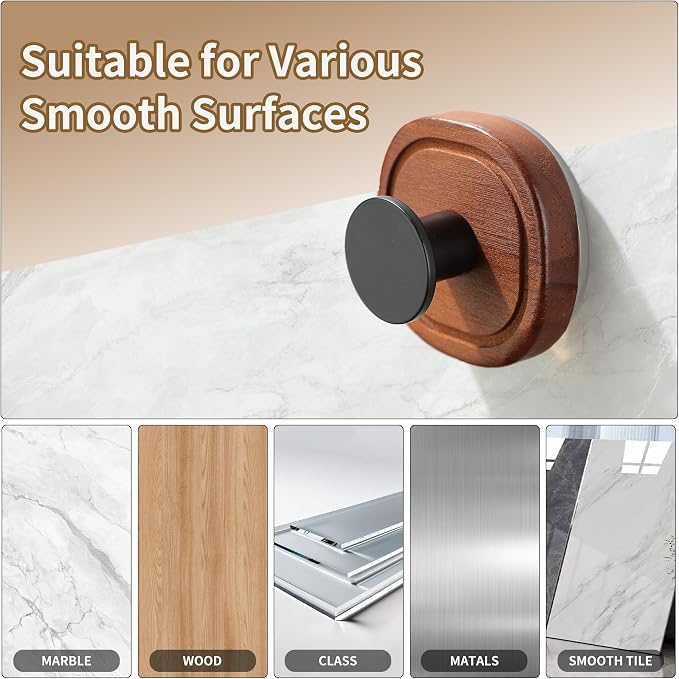DELITON Suction Cup Hooks for Shower - Image 6