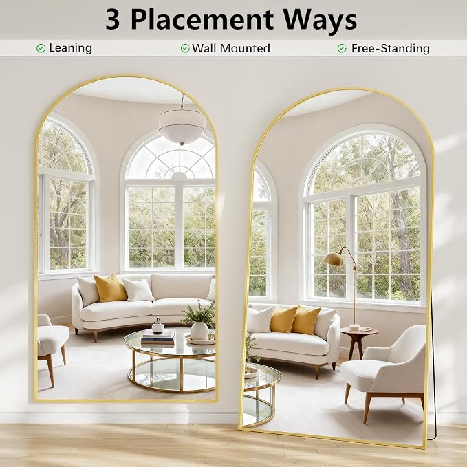 Oversized Full Length Mirror, Room Decor Big Full Body Mirror - Image 8