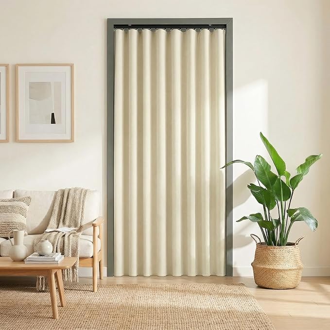 hoeflife Blackout Curtains for Bedroom Room Darkening Curtains for Living Room - Image 2