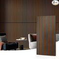 Art3d 2-Pack Acoustic Wood Slat Wall Panels by Art3d