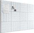 Bumusty Large Cork Board Alternative-48 x 36" Felt Bulletin Board Tiles by BUMUSTY