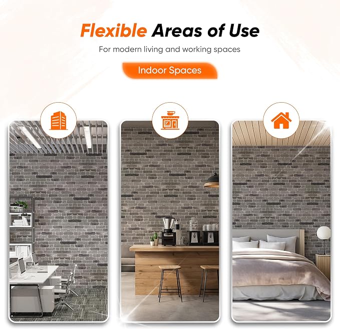 IZODEKOR 3D Wall Panels Brick Effect - Image 9
