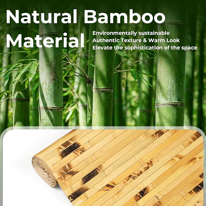 Bamboo Wall Panel, Peel and Stick wall Panels, paneles decorativos para pared - Image 3