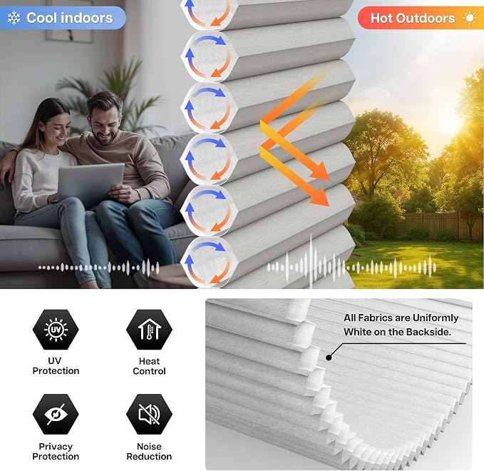 LazBlinds Cordless Cellular Shades - Image 4