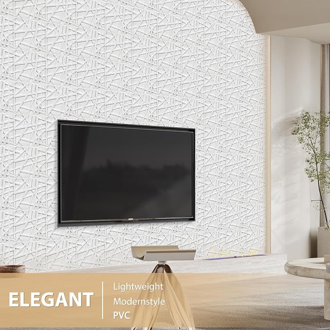 Heikki 30 Pack 3D Wall Panel for Interior Wall Décor, PVC Flower Textured Wall - Image 5
