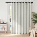 RYB HOME Accordion Style Room Divider Curtain-100% Blackout Folding Accordion by RYBHOME