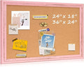 Cork Bulletin Board, Hanging Pin Board Tack Board by QUEENLINK