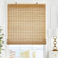 LazBlinds Cordless Bamboo Blinds, Roll Up Shades by LazBlinds