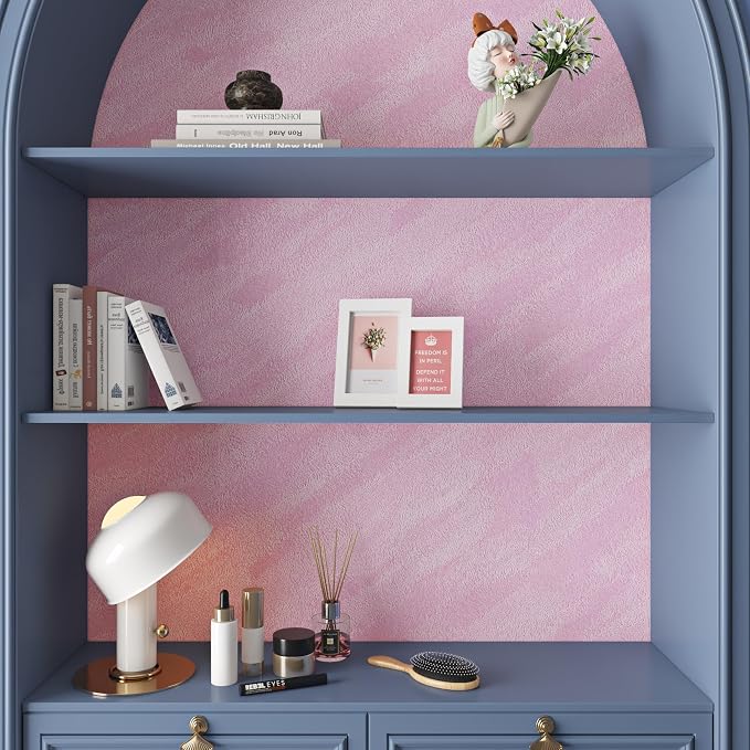 ReWallpaper Blush Pink Peel and Stick Wallpaper Removable Luxury Velvet - Image 6