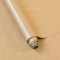 Light Brown Wood Contact Paper Thick Oak Wood Wallpaper Peel and Stick 16"x354" by BOMENG