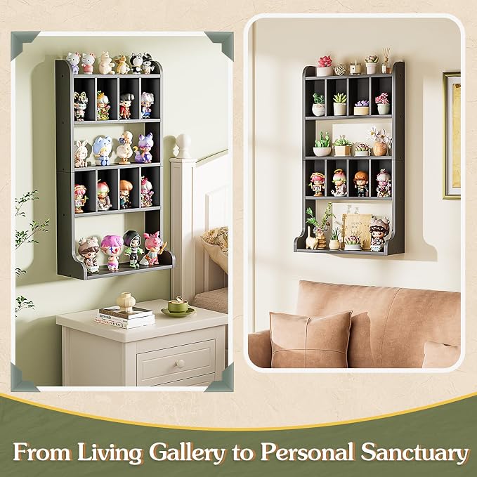 Keebofly Perfume Organizer Wall Mount & Large Cologne Display Case - Image 7