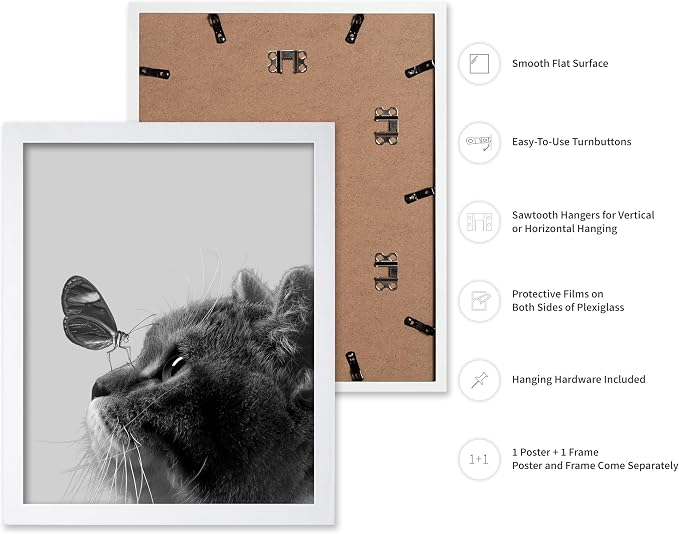 Poster Master Butterfly on Cat Print - Image 2