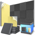 12 Pack Sound Proof Foam Panels by Unknown