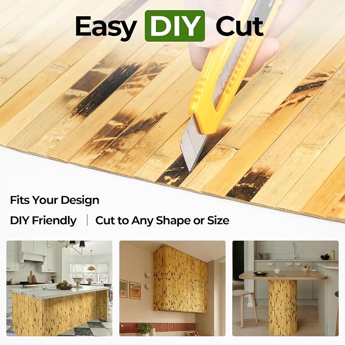 Bamboo Wall Panel, Peel and Stick wall Panels, paneles decorativos para pared - Image 4