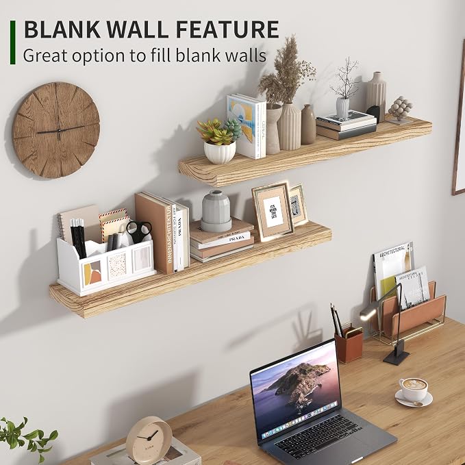 Marsmiles Wood Floating Shelves - Image 6