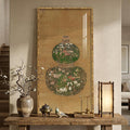 Gold Vintage Framed Chinoiserie Wall art by Cuspin