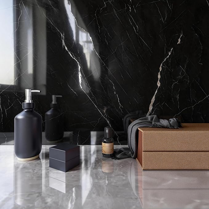 Marble Peel and Stick Waterproof Wall Paneling, Covers 38.75 Sq. Ft. - Image 9
