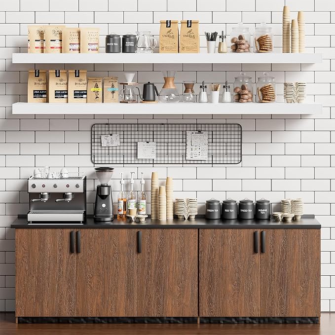 Heimlove 55 Inch Long Floating Shelves - Image 6