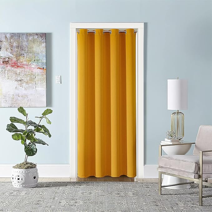 ChrisDowa Blackout Door Curtain - Image 7
