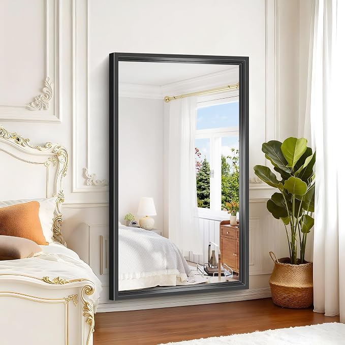 Large Bathroom Mirror, 60 x 36 Inch Rectangular Wall Mirror 0.6" Thickened Deep - Image 2