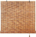 Retro Bamboo Shades 36" 47" 55" 60" 65" 72" 79" Bamboo Roll up Blinds Outdoor by Unknown
