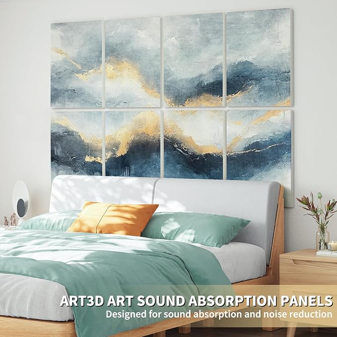 Art3d Soundproof Wall Panels 48"x32", Sound Absorbing Decorative Wall Panels - Image 8