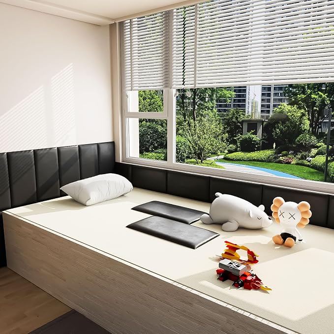 3D Anti-Collision Wall Padding for Kids, Self-Adhesive Headboard Panels for - Image 2