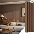 Wood Slat Acoustic Panels, 4 Pack 94" x 8" Wood Wall Panels, Soundproof Wood by HomeUpgradeMadeSimple