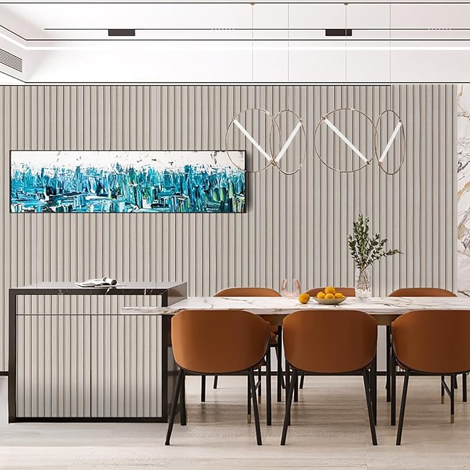 Peel and Stick Wood Slat Wallpaper - Image 3