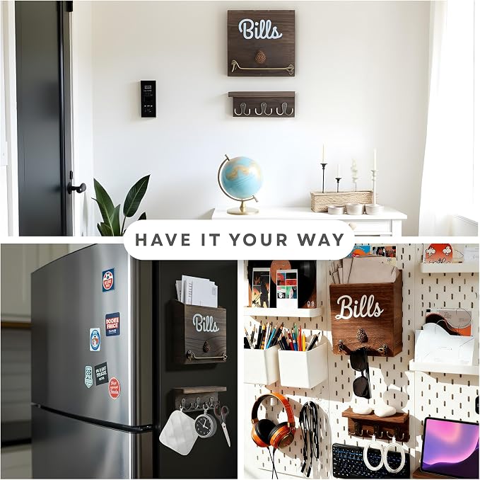 eBun Magnetic Bill Organizer for Wall - Image 3