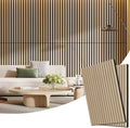 2 Pack Wood Panels for Wall, 47.24" x 23.81" Acoustic Wood Slat Wall Panel for by Vellorise