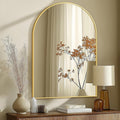 Arched Bathroom Mirror for Wall, HD Glass Over Sink for Bathroom by TRAHOME