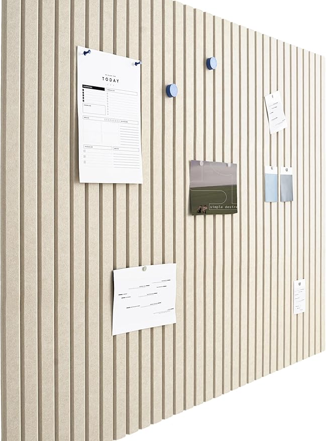 VIVELDA Large Bulletin Board 48"x36" by VIVELDA