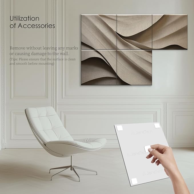 6-Pack Sound Absorbing Panels 72x48 Inch Acoustic Wall Panels - Image 6
