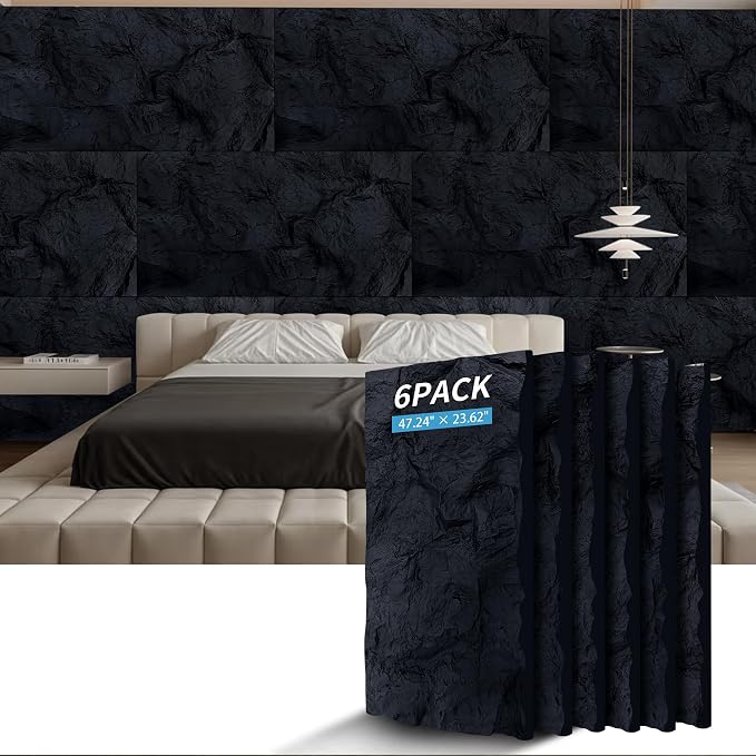 3D Faux Stone Wall Panels, Lightweight & Waterproof Accent Marble Rock Skin - Image 5