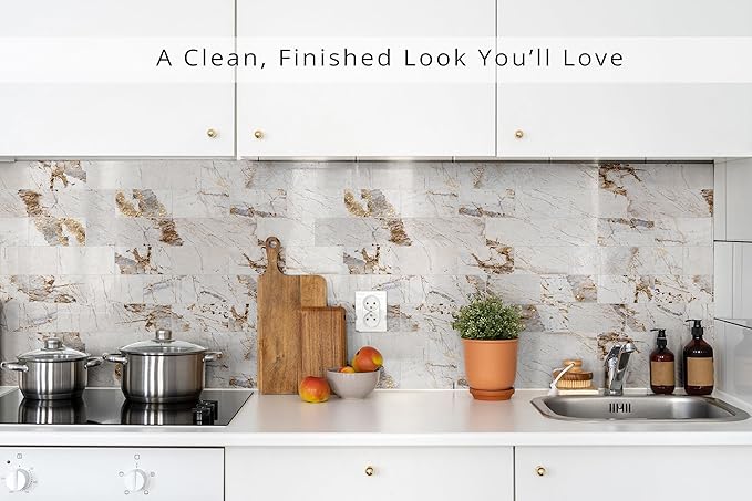 StyloVue 100 Pieces Peel and Stick Backsplash - Image 3