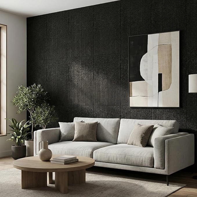 BEAUTYPEAK 3D Faux Stone Wall Panels, Home & Office Accent Wall, Easy Install - Image 7