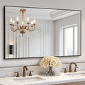 TRAHOME Bathroom Vanity Mirror for Wall, HD Shatterproof Glass, Hangs by TRAHOME