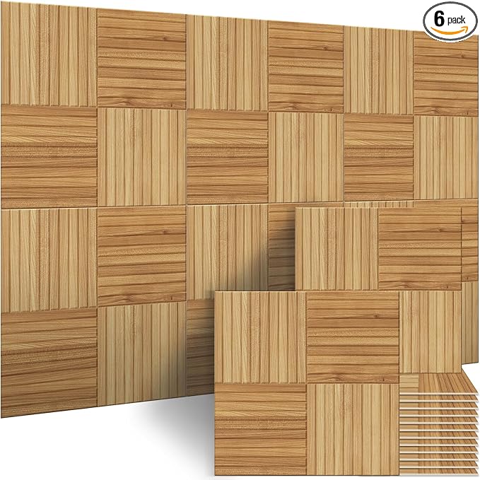 BUBOS 6 Pack Acoustic Wall Panels by BUBOS