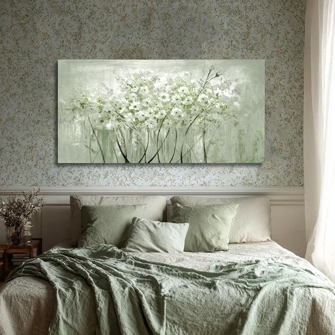 Modern Botanical Canvas Wall Art - Image 3